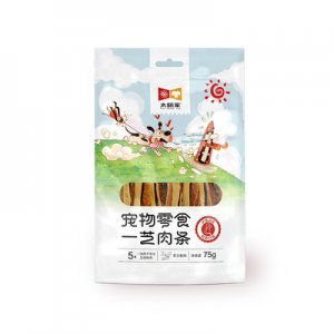 太阳家宠物零食一芝肉条75g